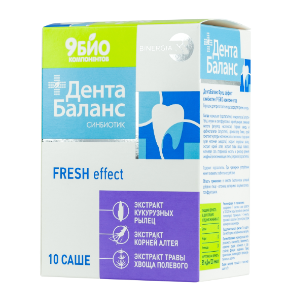 ДентаБаланс Fresh-effect — средство против неприятного запаха изо рта